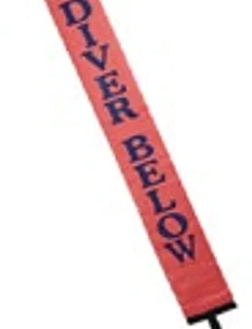 Dalgıç below uyarı 4 ft length(size:123cmx15cm) — ProBlue