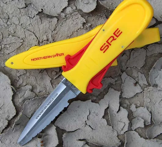 Squeeze Lock Rescue Knife — Northern Diver