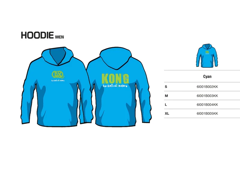 Hoodie MEN — Aksesuar — KONG