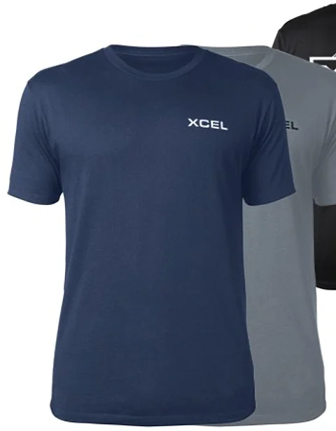 Haleiwa Lockup Kısa Kollu Tişört — XCEL