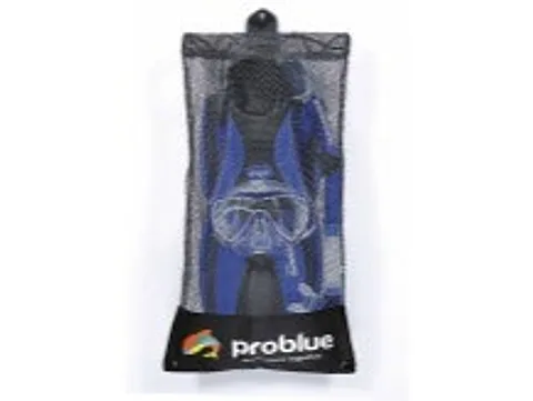 Dalış seti (maske + şnorkel + palet) — ProBlue