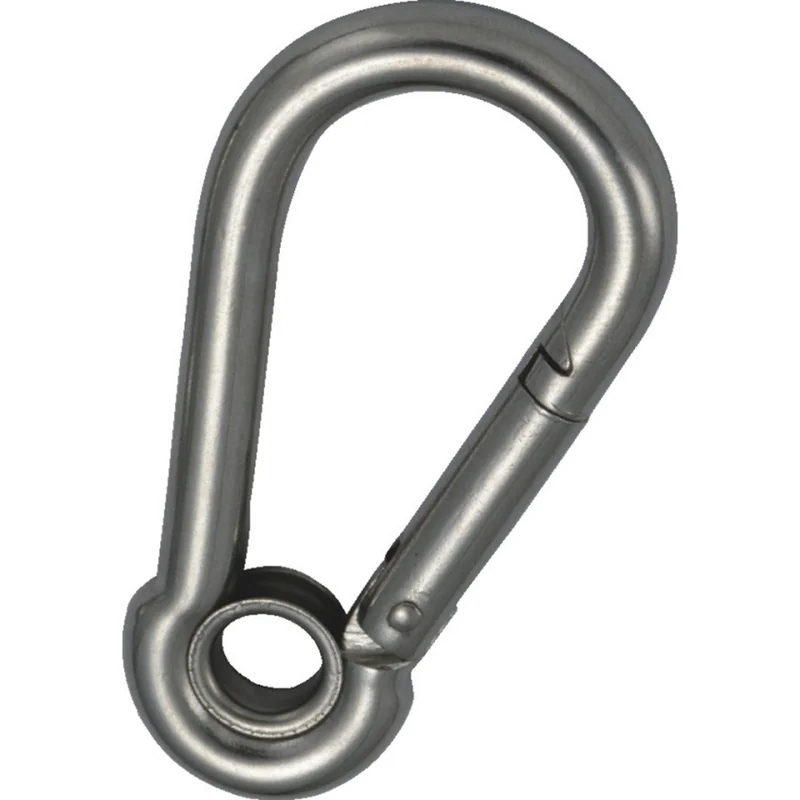 Paslanmaz çelik karabina eye 6.1 cm — ProBlue