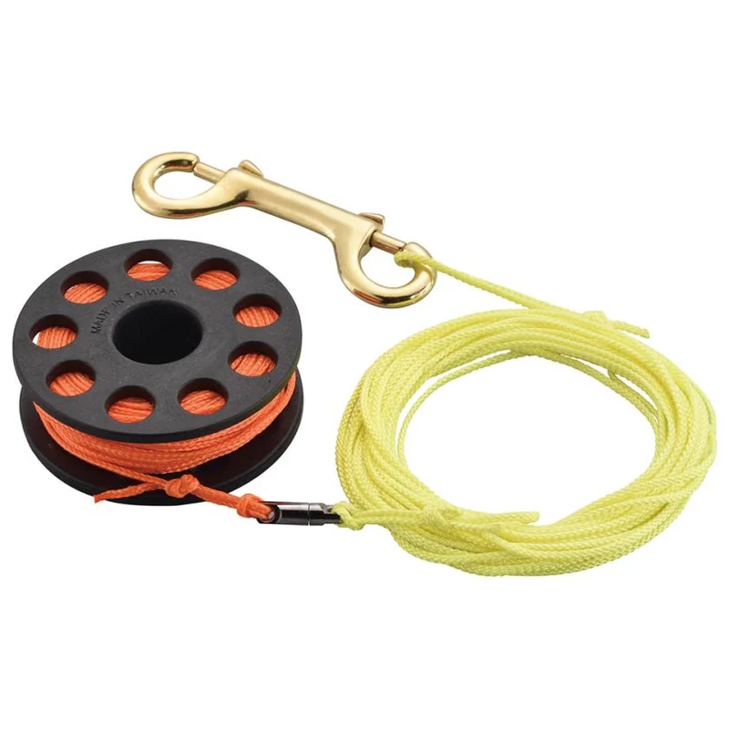El makarası makara 100 ft misina pirinç karabina 30 metre — ProBlue