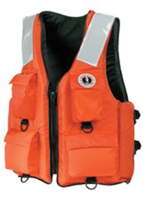 Klasik Endüstriyel Yelek (4 Cep + SOLAS) — Mustang Survival