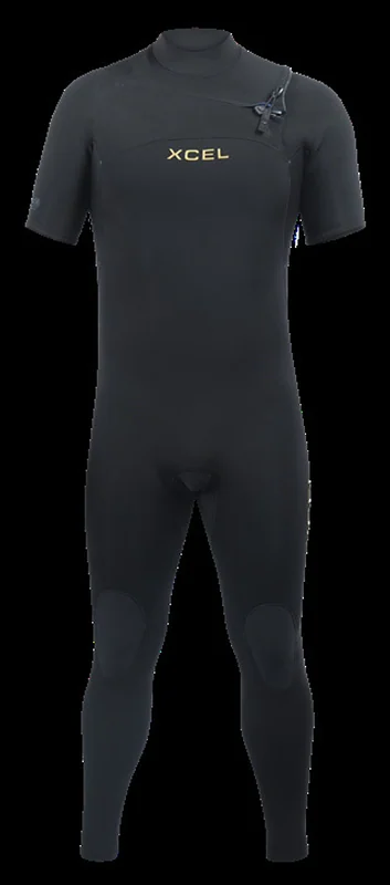 Erkek Comp Kısa Kollu 2 mm Spring/Kısa Islak Elbise — XCEL