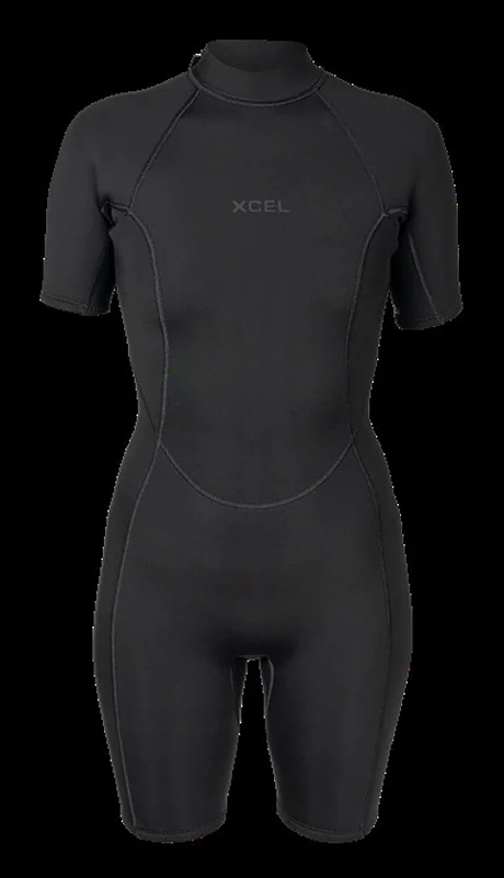 Erkek Axis 2mm Kolsuz Uzun (Sırt Fermuarlı Long John) — XCEL