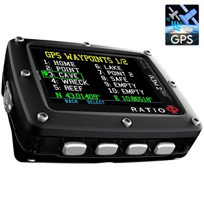 Ratio iX3M 2 GPS Tech+ Dalış Bilgisayarı — Ratio (görsel 5)