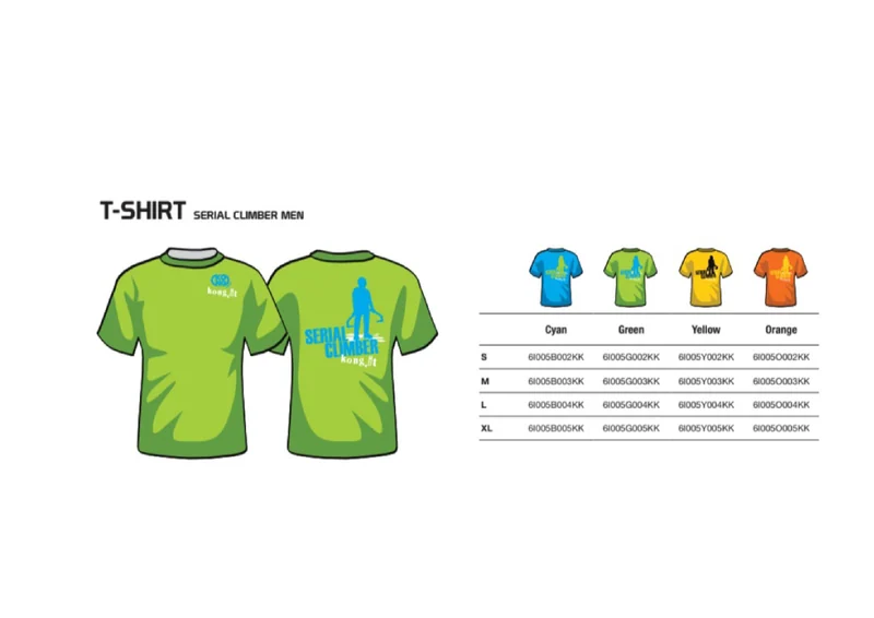 T-SHIRT Serial Climber MEN — Aksesuar — KONG