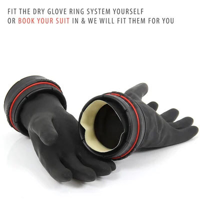 V4 Slim Style Dry Glove Ring System — Northern Diver (görsel 3)