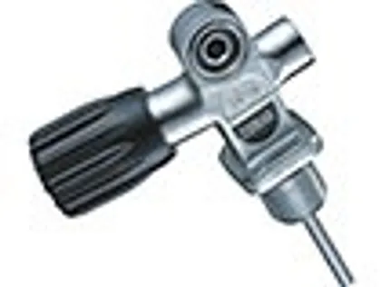 Kombine valf standart yoke bağlantılı çıkış spin-out adaptör converts DIN bağlantılı çıkışı — ProBlue