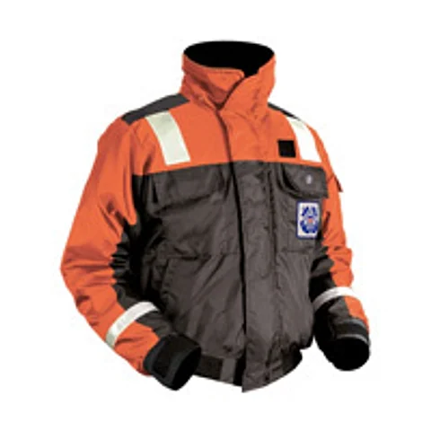 Klasik Flotasyon Bomber Ceketi — USCG Yardımcı (Auxiliary) — Mustang Survival