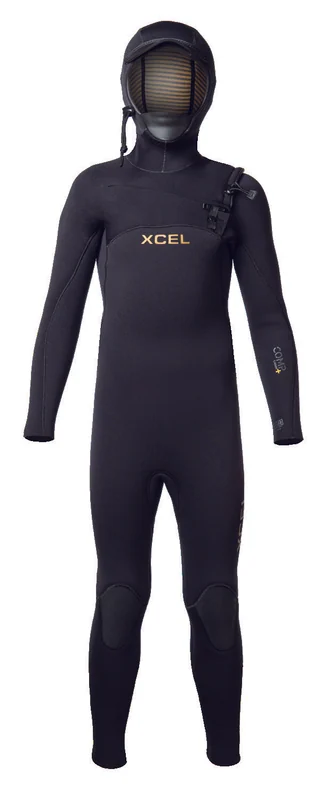 Genç Comp+ Başlıklı 5/4 mm Tam Boy Islak Elbise — XCEL