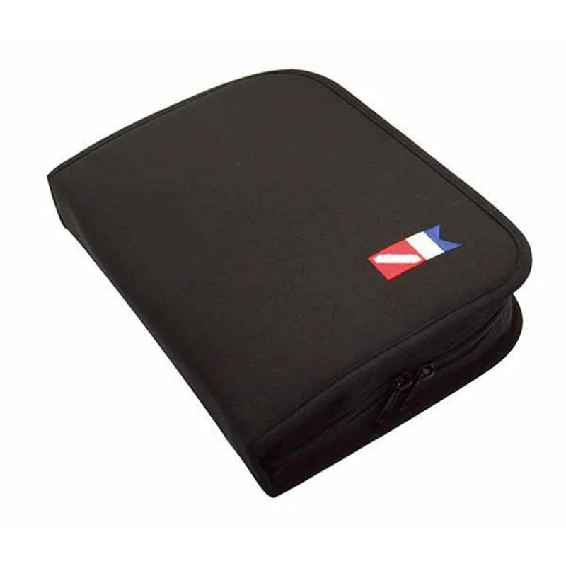 600d dalış log organizer 3 halka zippered klasörü — ProBlue