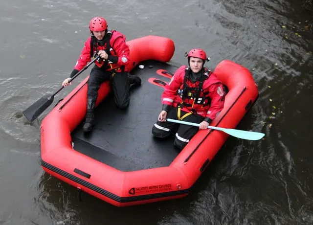 RR-Max. 3x2m (9’8x6’6 Rescue Raft — Northern Diver
