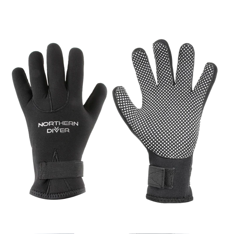 Neoprene Gloves With Rubber Molded Palm — Northern Diver