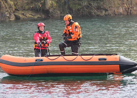Inflatable Aluminium Floored Boats For work on the water — Northern Diver