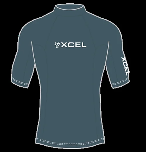 Çocuk (Toddler) Premium Stretch Uzun Kollu Ön Fermuarlı Kapüşonlu UV Üst / Rashguard — XCEL