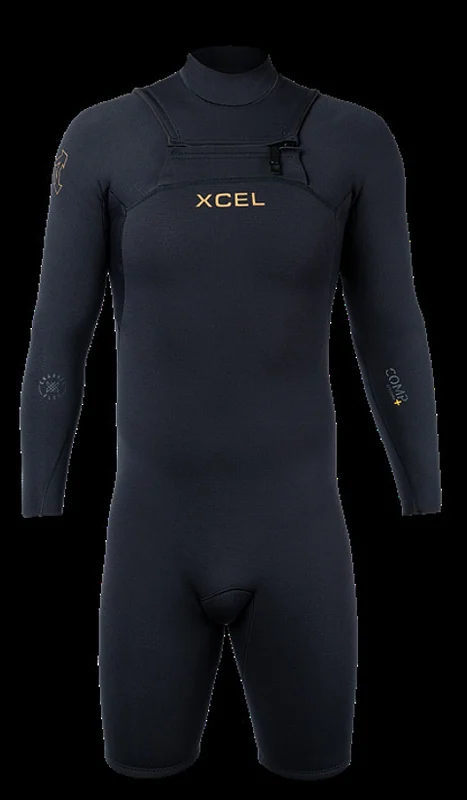 Genç Comp+ Uzun Kollu 2 mm Spring/Kısa Islak Elbise — XCEL